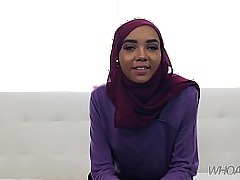 teeny-weeny muslim teen gets a fat dastardly flannel